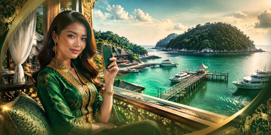 Pengguna Terengganu menggunakan aplikasi kasino mudah alih nx150s dengan corak batik tempatan